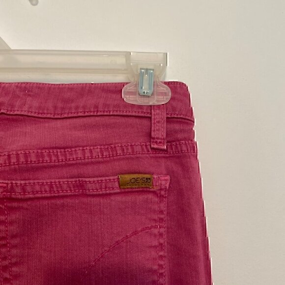 JOE'S JEANS JOES JEANS the Skinny Solid Magenta Pink Lyocell Cotton Jeans W26 26 - Picture 12 of 13